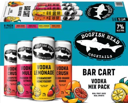 Dogfish Head Bar Cart Cocktail Variety 8pk