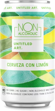 UNTITLED ART NA CERVEZA CON LIMON