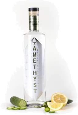 Amethyst Non Alcoholic Botanical Spirit Lemon Cucumber Serrano