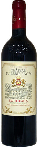 Chateau Tuilerie Pages - Bordeaux Rouge