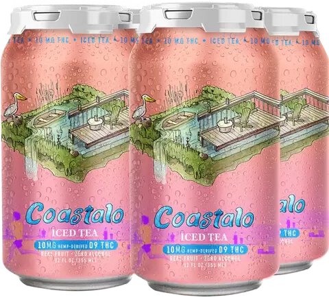 Coastalo Iced Tea 10MG D9 THC