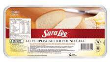 Saralee Butter Pound Cake