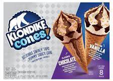 Klondike Cones Chocolate Vanilla