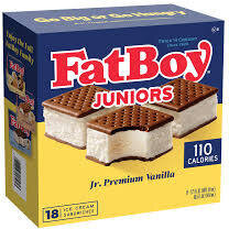 Fat Boy Ice Cream Sandwich Vanilla