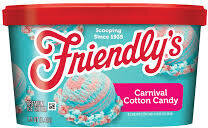 Friendlys Cotton Candy
