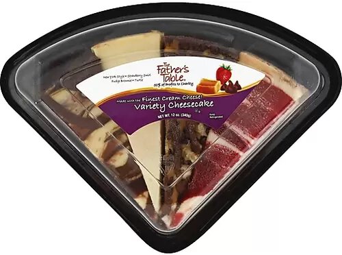 Fathers 1/4 Sampler Chesecake