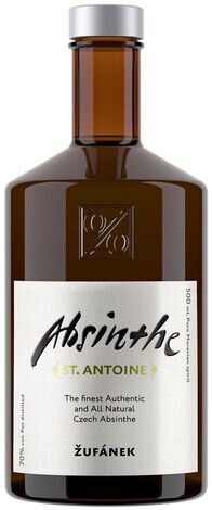ZUSY Zufanek St. Antoine Absinthe 70% ABV 500ml