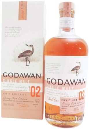 Godawan Series Fruit And Spice Indian Single Malt Whiskey