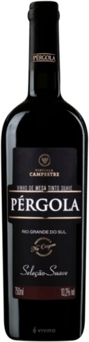 Pérgola Sweet Red Red Wine Made in Brazil