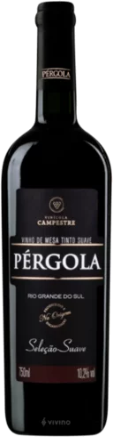 Pérgola Sweet Red Red Wine Made in Brazil