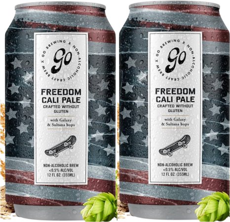 Go Brewing Freedom Cali Pale Ale N A Beer