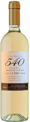 Vineyard Block Estate - Block 540 Dry Creek Sauvignon Blanc