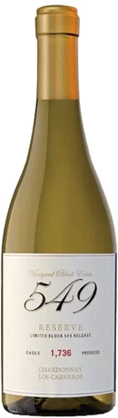 Vineyard Block Estate - Block 549 Los Carneros Chardonnay