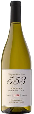 Vineyard Block Estate Block 553 Alexander Valley Chardonnay