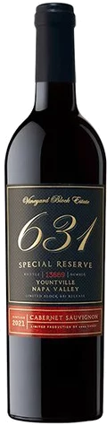 Vineyard Block Estate - Block 631 Yountville Reserve Cabernet Sauvignon
