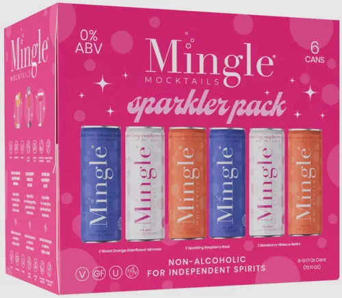MINGLE MOCKTAILS SPARKLER 6-PAK