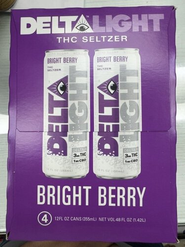 Delta Light Bright Berry 3mg THC 4pk