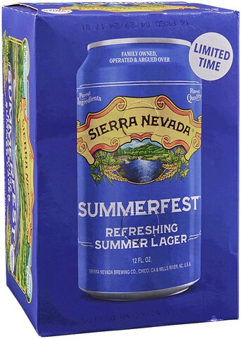 Sierra Nevada Summerfest Cn 6pk