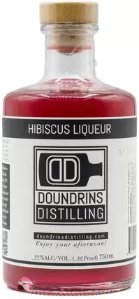 Doundrins Distilling Hibiscus Liqueur