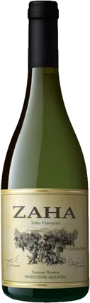 Zaha Chardonnay Toko Vineyard Paraje Altamira