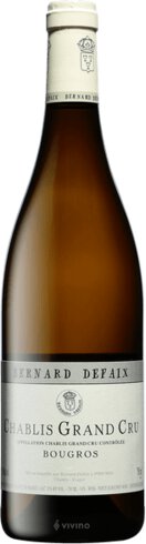 Bernard Defaix Chablis Grand Cru Bougros