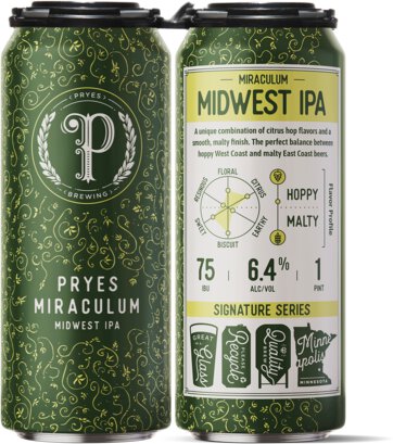 Pryes Miraculum Midwest IPA