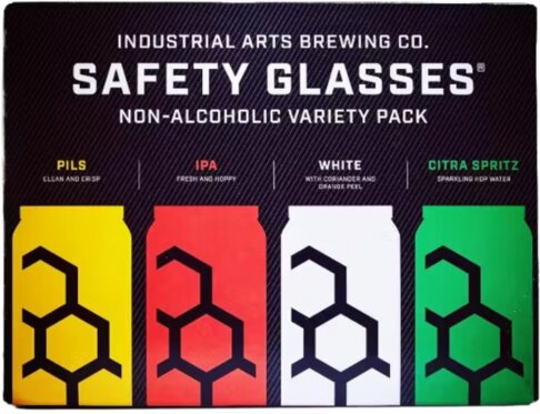 Industrial Arts Brewing Safety Glasses Non Alc Variety