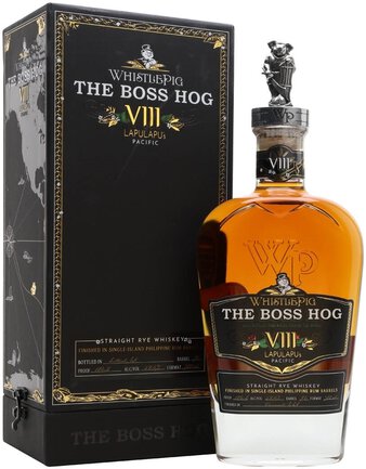 WhistlePig 'The Boss Hog VIII Lapulapu's Pacific' Straight Rye Whiskey Barrel No.43
