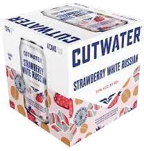 Cutwater Strawberry White Russian RTD Cocktail LIMITED