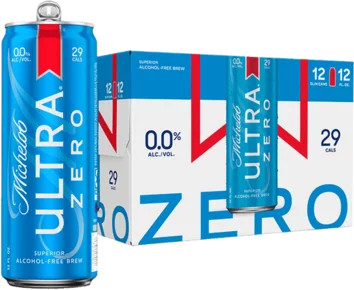 Michelob ULTRA ZERO Non-Alcoholic Lager Beer
