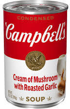 Campbell's Cream Of Mushroom With Roasted Garlic