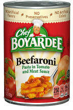 Chef Boyardee Beefaroni Pasta In Tomato And Meat Sauce