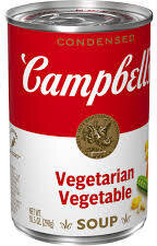 Campbells Condensed Soup Vegetarian Vegetable