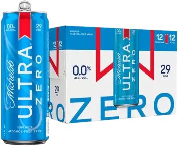 Michelob ULTRA ZERO Non-Alcoholic Lager Beer