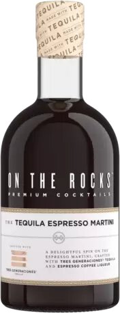 On the Rocks The Tequila Espresso Martini with Plata Tequila 375ml RTD
