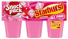snack pack starburst strawberry