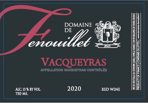 Domaine De Fenouillet Vacqueyras