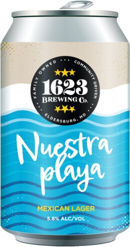 1623 NUESTRA PLAYA 6/12 OZ CN