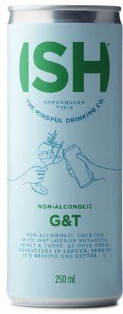 Ish Zero Proof Gin And Tonic