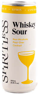 Spiritless Non Alc Cocktail Whiskey Sour Single