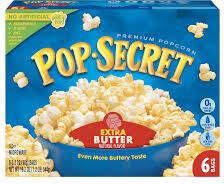 Pop Secret Extra Butter Bags
