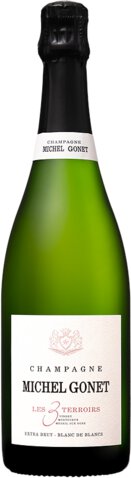 Michel Gonet Les 3 Terroirs Champagne Extra Brut 2019