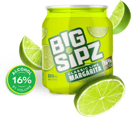 Big Sipz Lime Margarita
