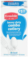 Krasdale Combo Cutlery 48's