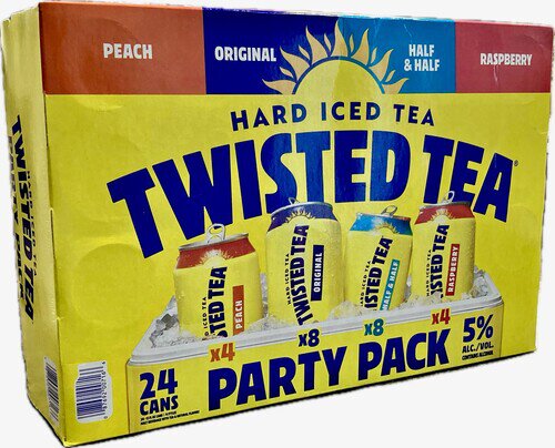 TWISTED TEA PARTY PACK 24CN