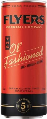 Flyers Sparkling Old Fashioned 5mg THC 4pk
