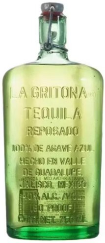 La Gritona 100 De Agave Tequila Repo