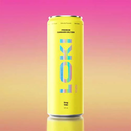 LOKI YUZU DREAM 3MG THC SELTZER 4PK CAN