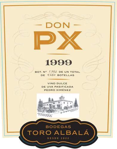 Bodegas Don Px Sherry Wl
