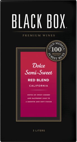 Black Box Dolce Semi Sweet Red Blend